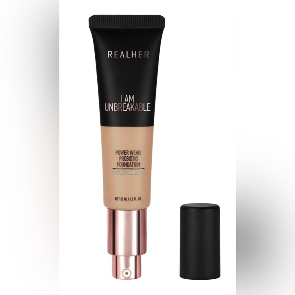 RARE Realher Power Wear Probiotic‎ Foundation I Am Unbreakable (Sand) 1.2 Ounces